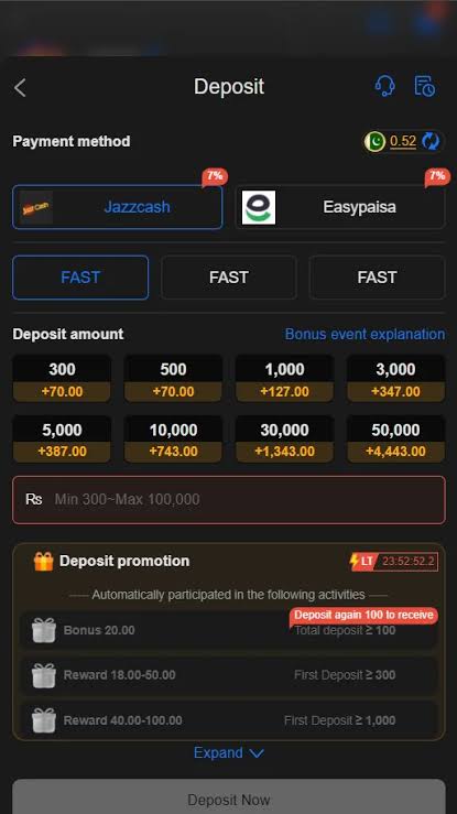 Deposit K888