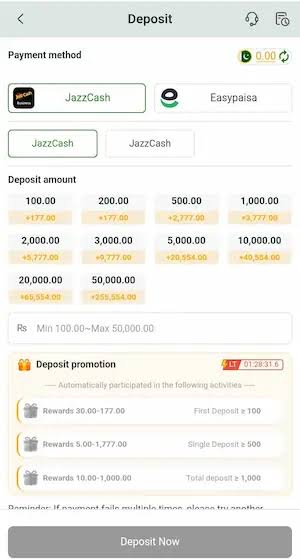 Deposit